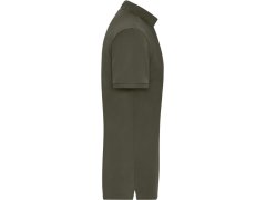Daiber JN 1806 Pánské pracovní elastické bio polo - Solid 02.1806 olive 4