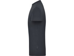Daiber JN 1808 Pánské pracovní tričko z bio bavlny - Solid 02.1808 carbon 2