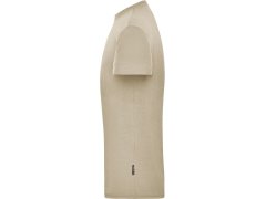 Daiber JN 1808 Pánské pracovní tričko z bio bavlny - Solid 02.1808 stone 2
