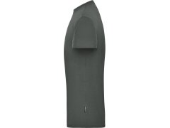 Daiber JN 1808 Pánské pracovní tričko z bio bavlny - Solid 02.1808 dark grey 2