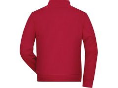 Daiber JN 1810 Pánská pracovní mikina Doubleface - Solid 02.1810 red 5