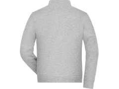 Daiber JN 1810 Pánská pracovní mikina Doubleface - Solid 02.1810 grey heather 1