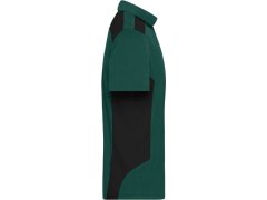 Daiber JN 1826 Pánské pracovní piqué polo "Strong" 02.1826 dark green/black 1