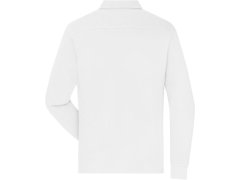 Daiber JN 1842 Pánské pracovní piqué polo s dlouhým rukávem 02.1842 white 7