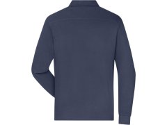 Daiber JN 1842 Pánské pracovní piqué polo s dlouhým rukávem 02.1842 navy 8