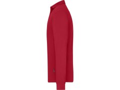 Daiber JN 1842 Pánské pracovní piqué polo s dlouhým rukávem 02.1842 red 2