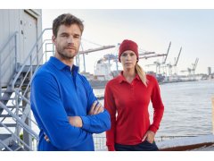 Daiber JN 1842 Pánské pracovní piqué polo s dlouhým rukávem 02.1842 red 4
