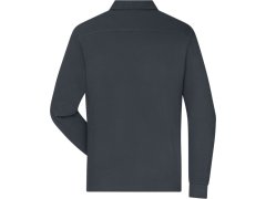 Daiber JN 1842 Pánské pracovní piqué polo s dlouhým rukávem 02.1842 carbon 6