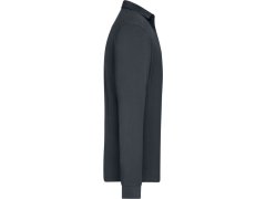 Daiber JN 1842 Pánské pracovní piqué polo s dlouhým rukávem 02.1842 carbon 7