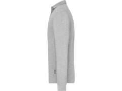 Daiber JN 1842 Pánské pracovní piqué polo s&nbsp;dlouhým rukávem 02.1842 grey heather 4