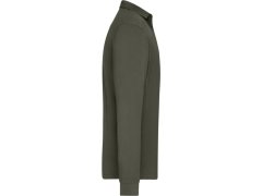 Daiber JN 1842 Pánské pracovní piqué polo s dlouhým rukávem 02.1842 olive 5