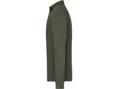 Daiber JN 1842 Pánské pracovní piqué polo s dlouhým rukávem 02.1842 olive 8