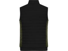 Daiber JN 1864 Pánská vesta s podšívkou 02.1864 black/olive melange 5