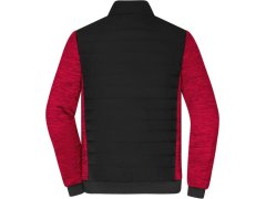 Daiber JN 1866 Pánská hybridní bunda 02.1866 black/red melange 6