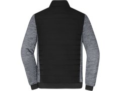Daiber JN 1866 Pánská hybridní bunda 02.1866 black/carbon melange 2
