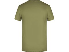 Daiber 8008 Pánské tričko z bio bavlny 02.8008 khaki 4