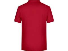 Daiber 8010 Pánské piqué polo z bio bavlny 02.8010 red 2