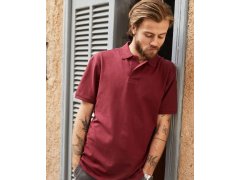 Daiber 8010 Pánské piqué polo z&nbsp;bio bavlny 02.8010 dark orange 2
