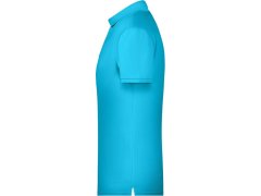 Daiber 8010 Pánské piqué polo z bio bavlny 02.8010 turquoise 2