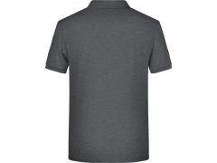 Daiber 8010 Pánské piqué polo z bio bavlny 02.8010 black heather 3