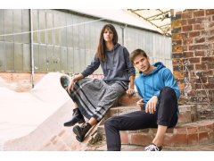 Daiber 8024 Pánská raglánová mikina s kapucí 02.8024 black 7