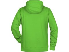 Daiber 8024 Pánská raglánová mikina s kapucí 02.8024 lime green 2