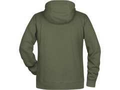 Daiber 8024 Pánská raglánová mikina s kapucí 02.8024 olive 3