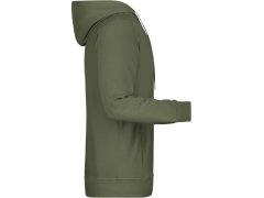 Daiber 8024 Pánská raglánová mikina s kapucí 02.8024 olive 4