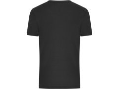 Daiber 8040 Pánské bio tričko s jemným žebrováním 02.8040 black 1