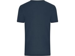 Daiber 8040 Pánské bio tričko s jemným žebrováním 02.8040 navy 5