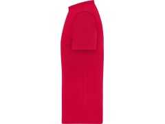 Daiber 8040 Pánské bio tričko s jemným žebrováním 02.8040 red 1