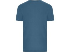 Daiber 8040 Pánské bio tričko s jemným žebrováním 02.8040 dusty blue 5