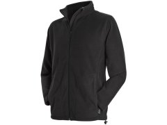 Stedman Fleece Jacket Men Pánská fleecová bunda 05.5030 black opal 4