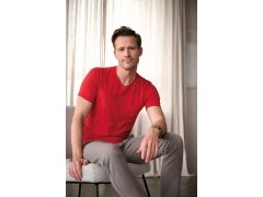 Stedman Stretch-T V-neck Pánské tričko s výstřihem do V 05.9610 blue midnight 5