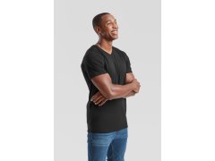Fruit of the Loom Original V-Neck T Pánské tričko s výstřihem do V 16.1426 black 2