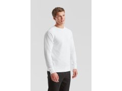Fruit of the Loom Lightweight Raglan Sweat Pánská raglánová mikina 16.2138 white 1