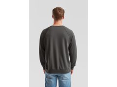 Fruit of the Loom Lightweight Raglan Sweat Pánská raglánová mikina 16.2138 heather grey 3