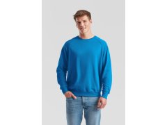 Fruit of the Loom Lightweight Raglan Sweat Pánská raglánová mikina 16.2138 heather grey 6