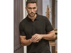 Tee Jays TJ 1404 Pánské luxusní těžké elastické piqué polo 18.1404 black 3