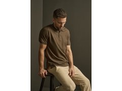 Tee Jays TJ 1405 Pánské luxusní těžké strečové piqué polo 18.1405 wood 3