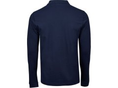 Tee Jays TJ 1406 Pánské elastické piqué polo s&nbsp;dl. rukávem 18.1406 navy 2