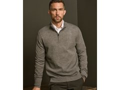 Tee Jays TJ 6010 Pánský svetr s 1/4 zipem 18.6010 black 4