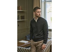 Tee Jays TJ 6012 Pánský pletený svetr se zipem 18.6012 navy 1