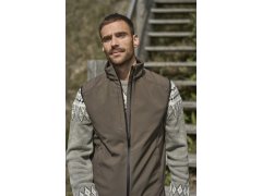 Tee Jays TJ 9522 3-vrstvá pánská softshellová vesta „Performance“ 18.9522 earth 1