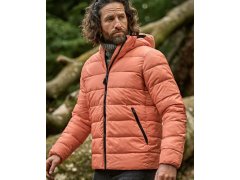 Tee Jays TJ 9646 Lehká pánská prošívaná bunda s kapucí 18.9646 dusty orange 1