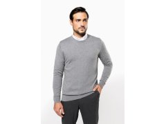 Kariban PK 900 Pánský svetr Supima® 20.0900 grey heather 6
