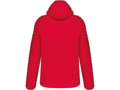 Kariban K 6110 Lehká pánská prošívaná bunda s&nbsp;kapucí 20.6110 red 5