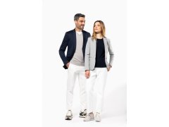 Kariban K 6132 Pánský blejzr 20.6132 light grey heather 5