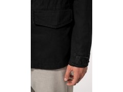 Kariban K 6164 Pánská bunda Safari 20.6164 washed black 5
