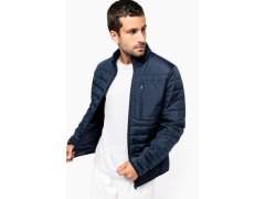 Kariban K 6171 Pánská hybridní bunda 20.6171 mid navy/midnight navy heather 8